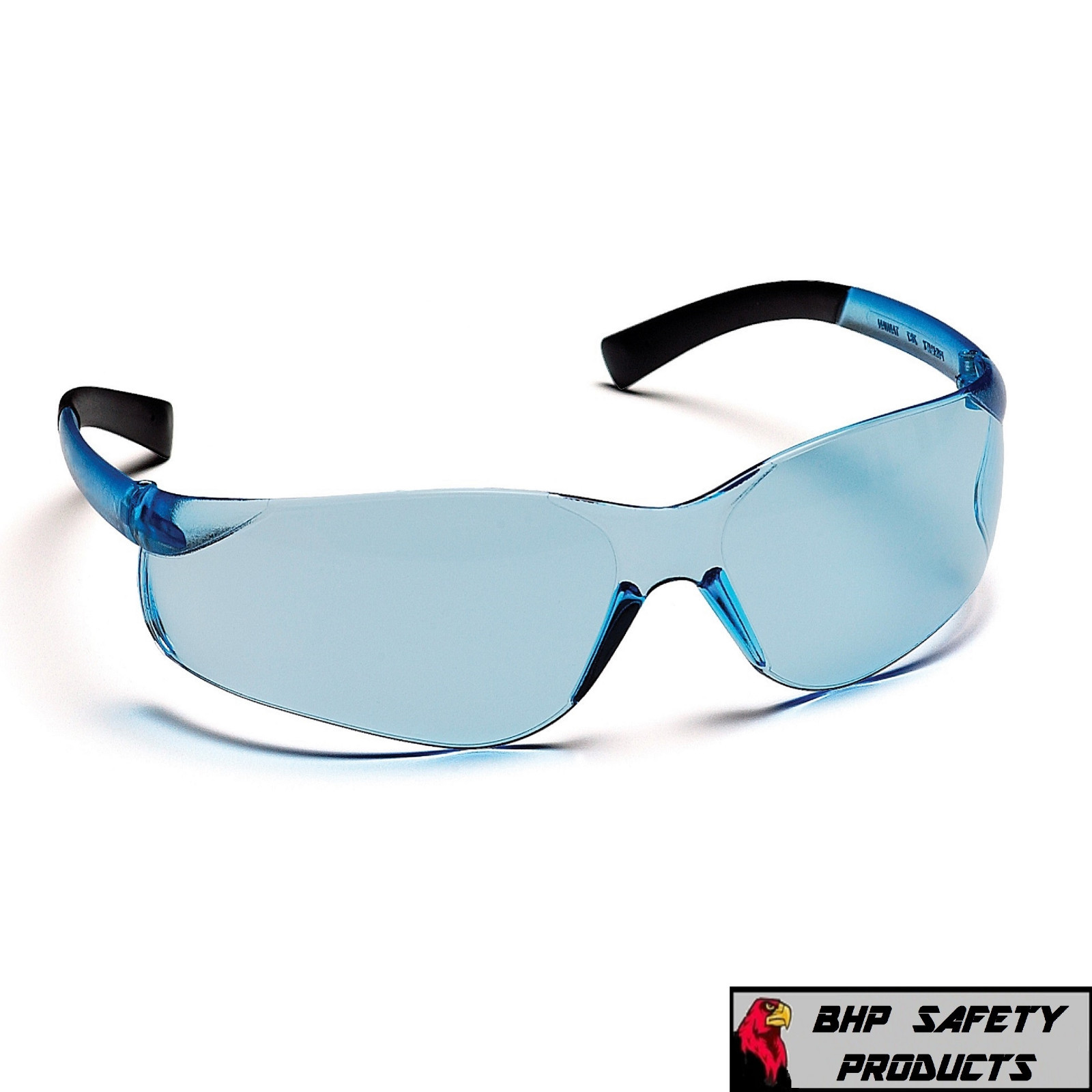 PYRAMEX ZTEK SAFETY GLASSES INFINITY BLUE LENS SPORT WORK EYEWEAR S2560S (6 PR)