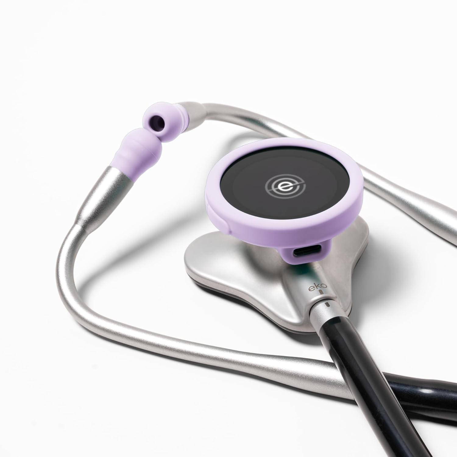 Eko CORE 500™ Digital Stethoscope Rubber Ear Tips – 6 Pairs Bloom Collection