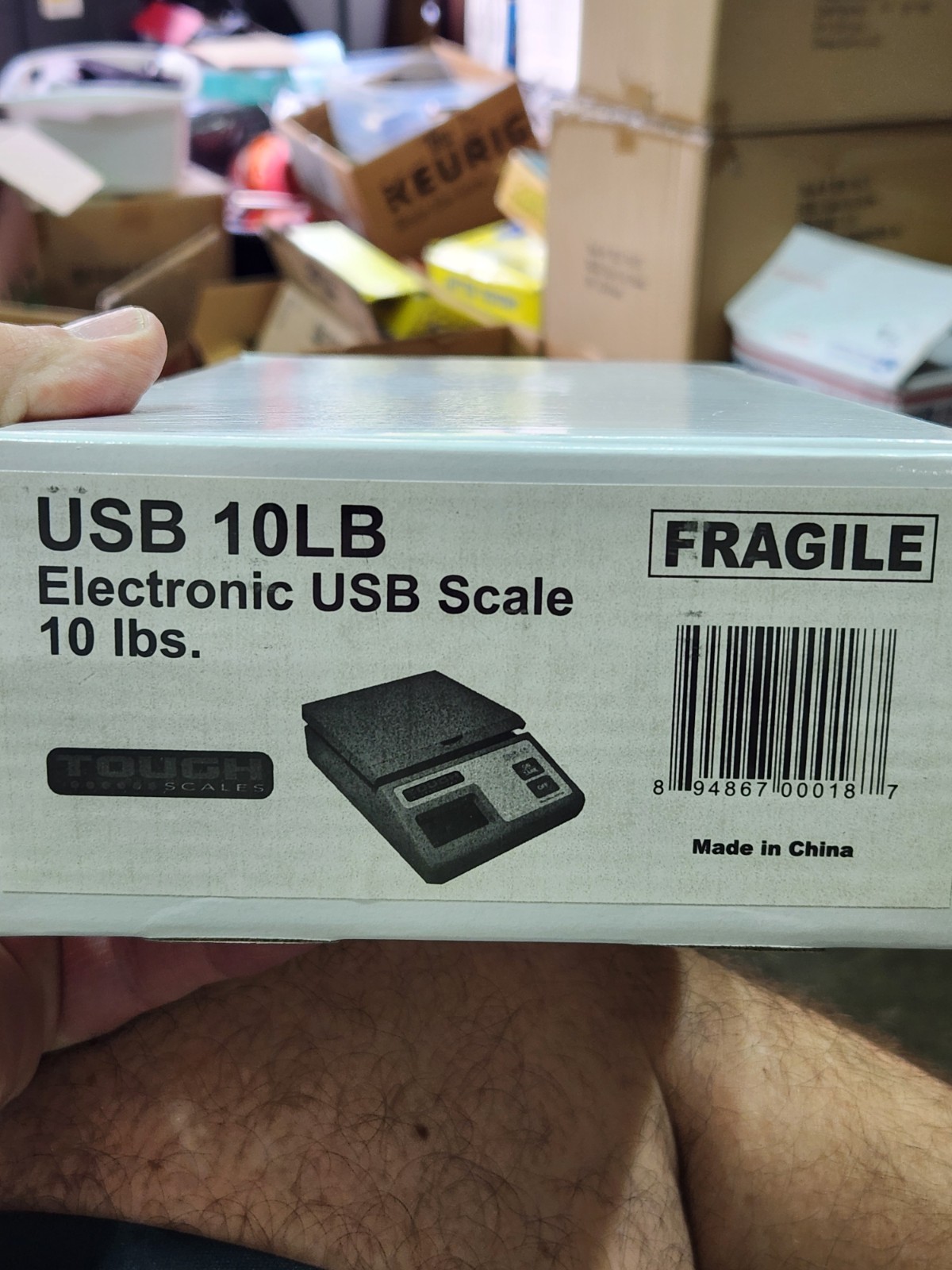 Brand New USPS TOUGH Digital 10 Pound Scale PC Connect