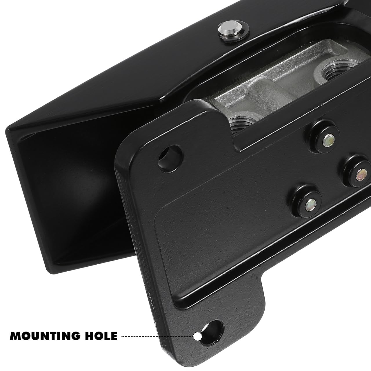 ULTECHNOVO Foot Pedal Valve 3 Way 2 Position Threaded Rubber Nonslip Black
