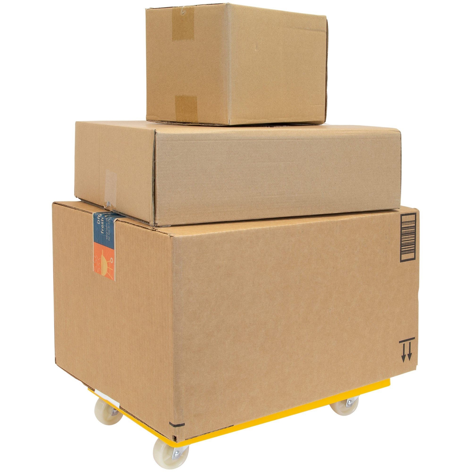 Mount-It! Small Platform Dolly Cart | 220 LBS Capacity