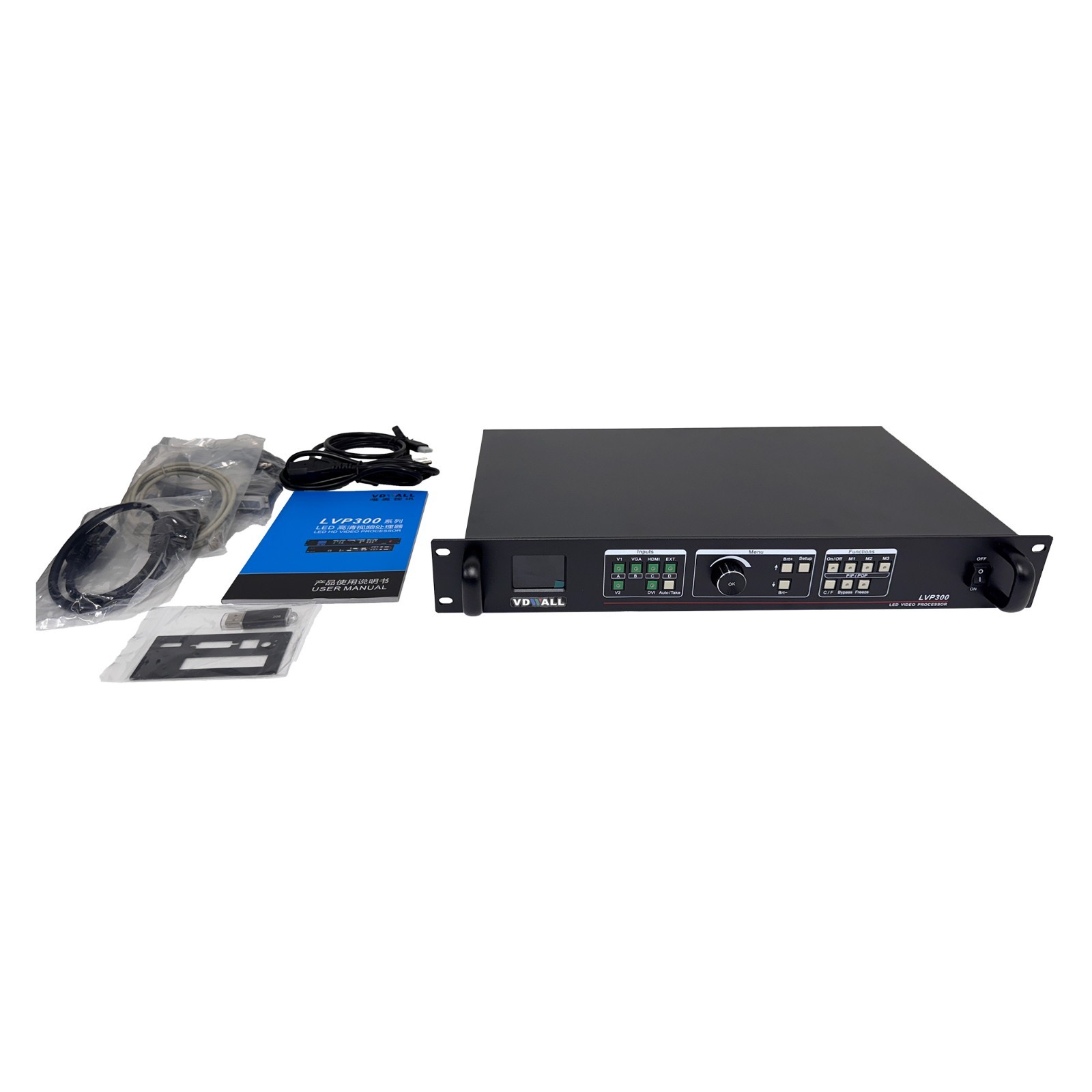VDWall LVP300 LED Video Processor Seamless Switching Controller