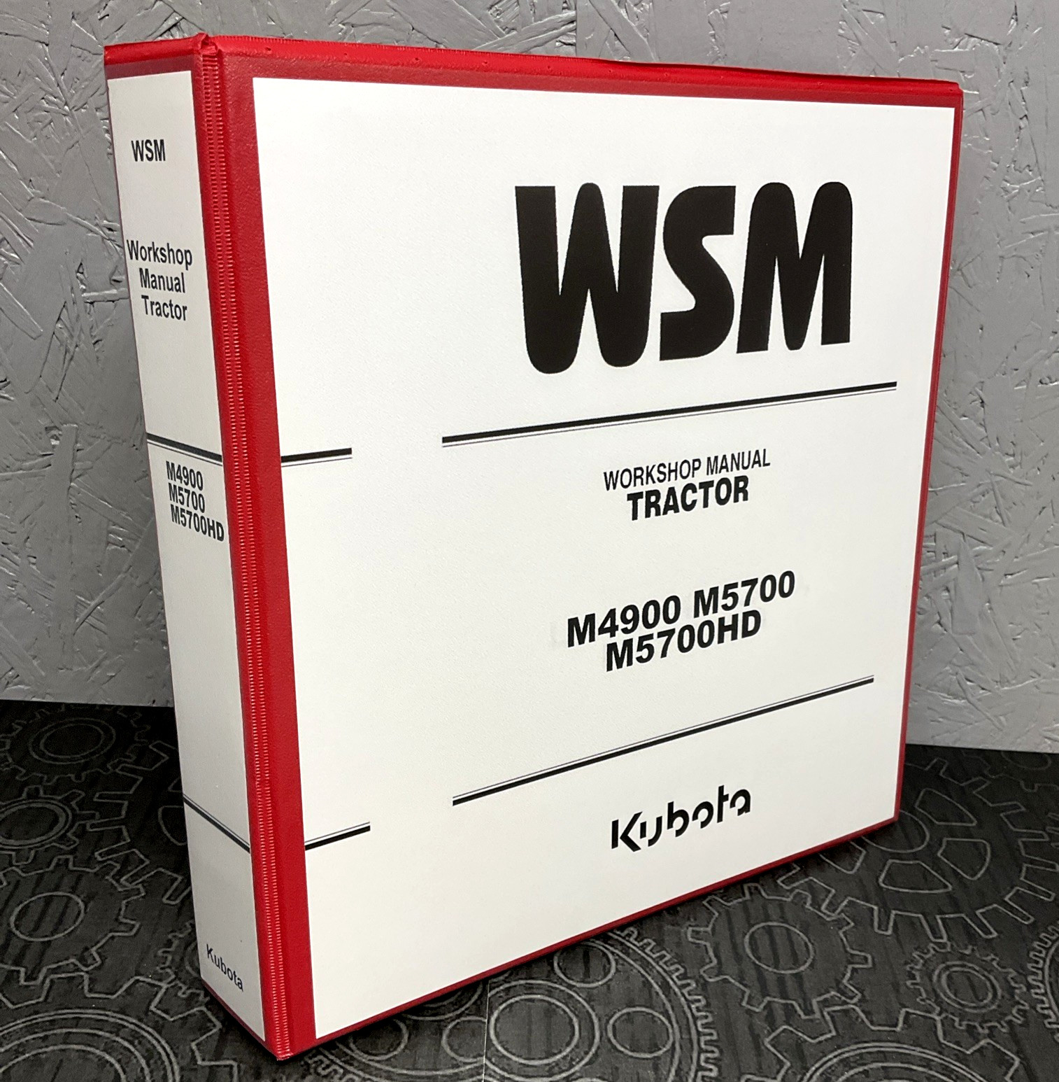 Service Manual for Kubota M4900 M5700 M5700HD Tractor Repair Shop Workshop Book