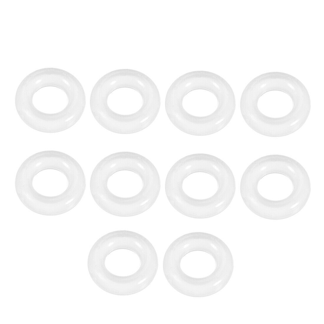 Silicone O-Rings, 4mm x 8mm x 2mm Width, Gasket 10pcs