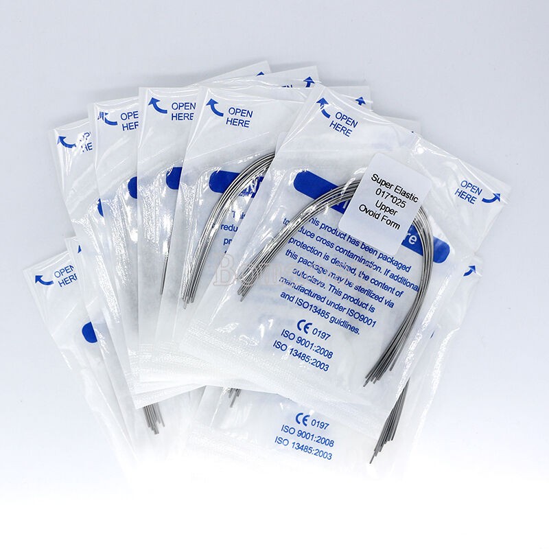 5×Dental Orthodontic Super Elastic Ni-Ti Arch Rectangular Wire Oval 17×25 Upper