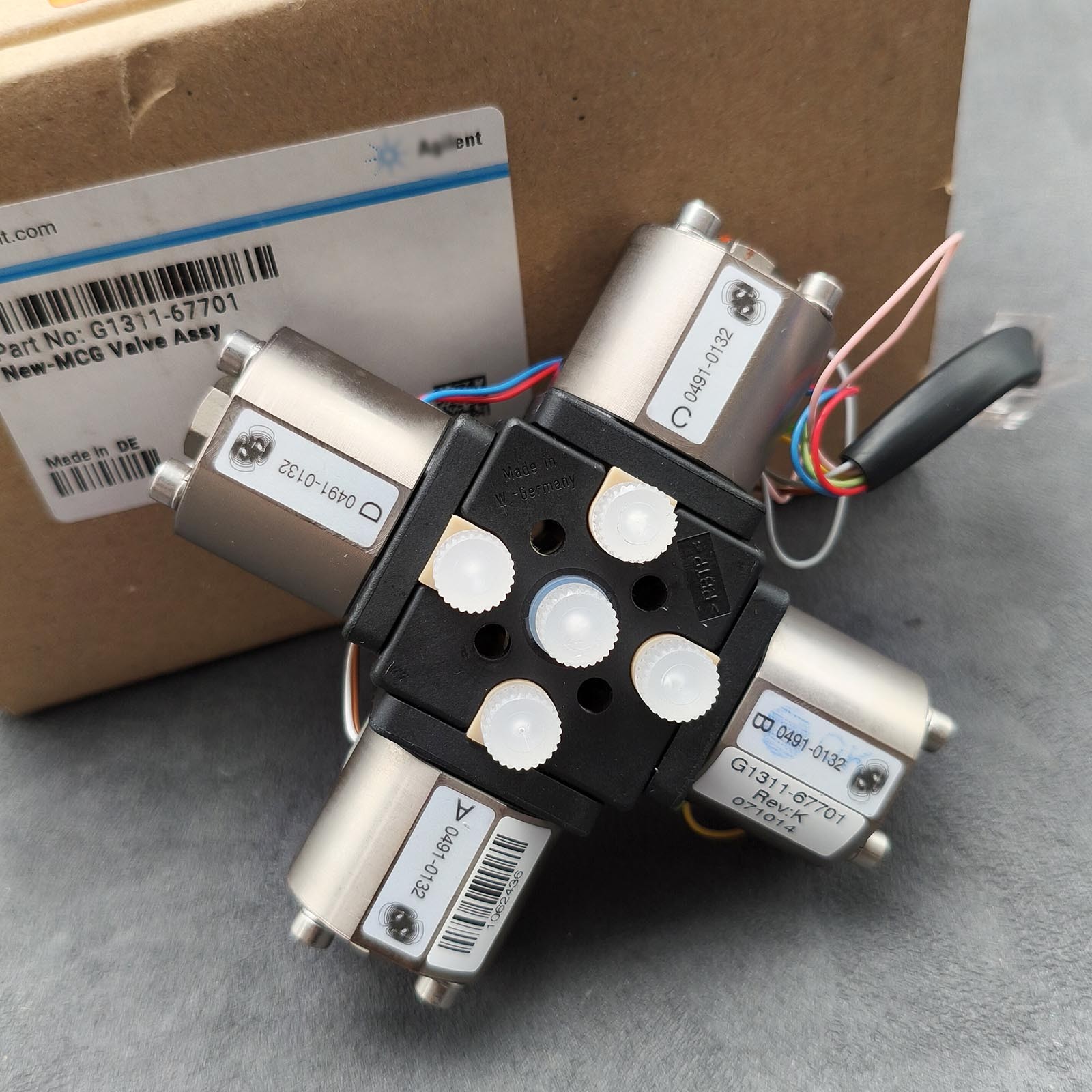 New Proportional Valve Solenoid Valve MCG Valve Assembly for Agilent G1311-67701