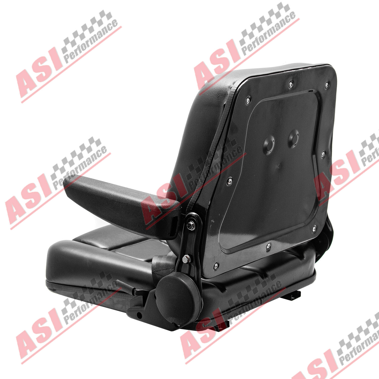 Adjust Tractor Seat Forklift Excavator Suspension Backrest Truck Chair Universal