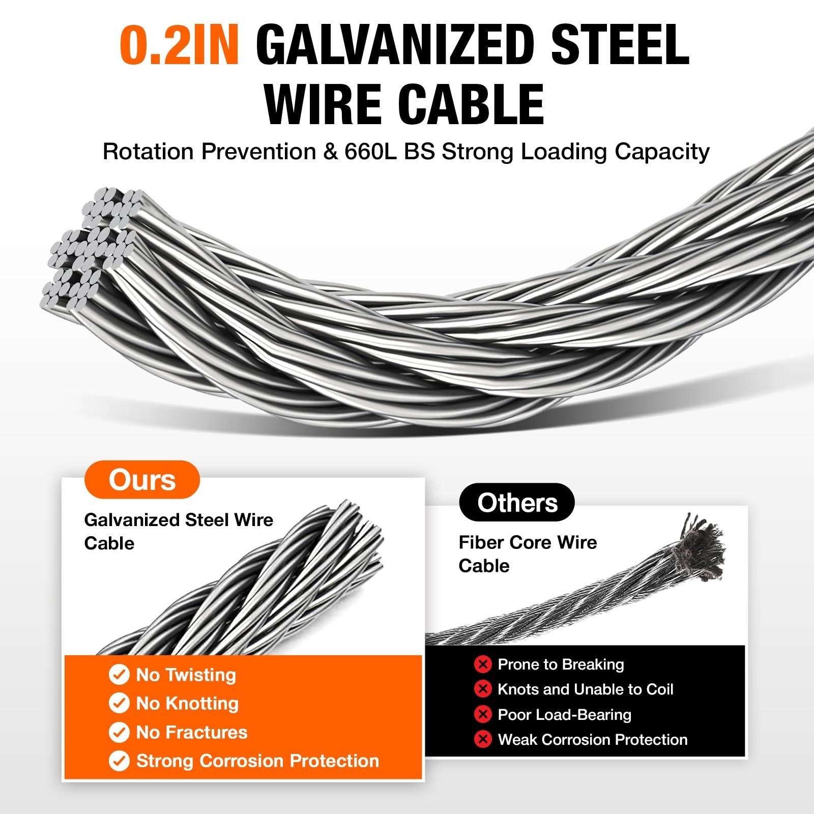 3-in-1 Electric Hoist 2200lb Capacity Power Winch Crane 110V