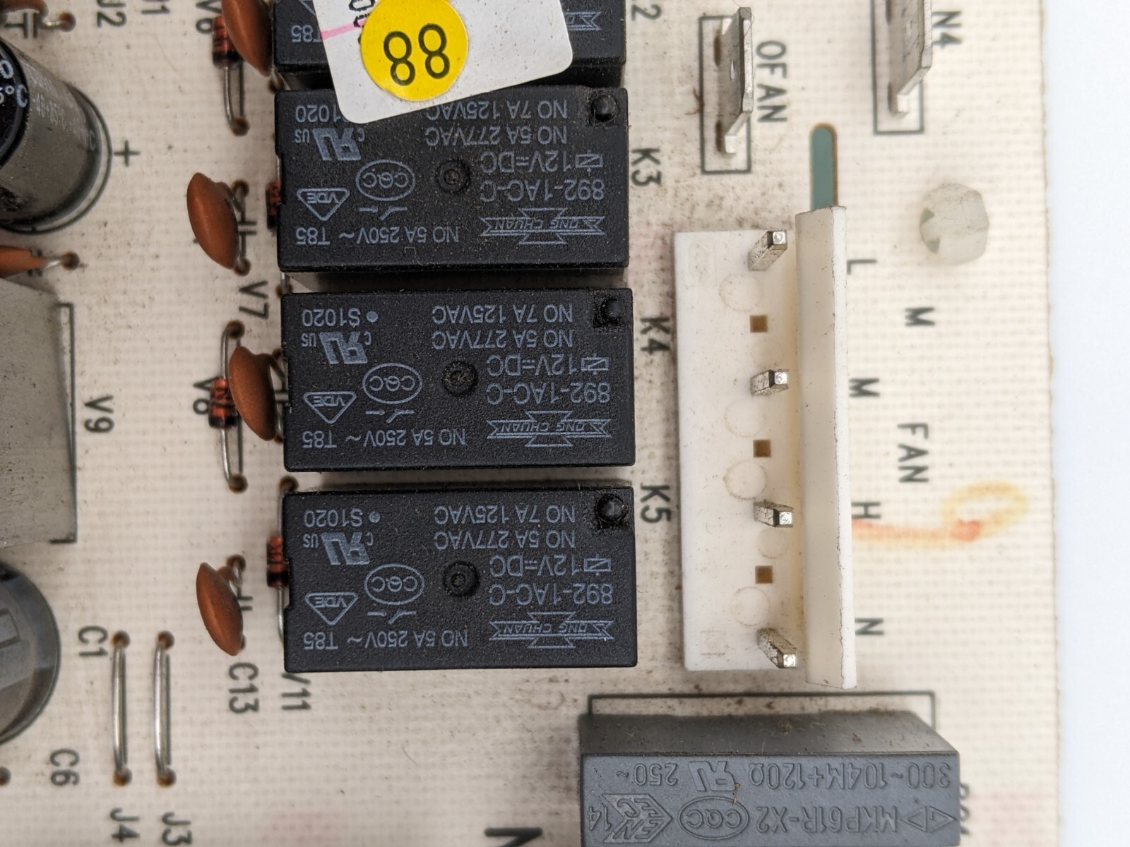 Friedrich Ptac GRJ2E-2A 20061108 30032022 Control Circuit Board