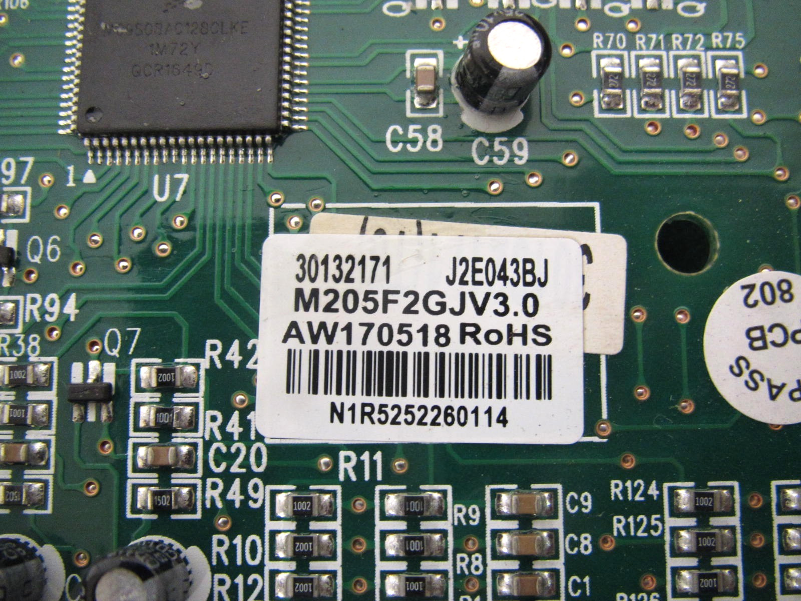 Gree 30132171 PTAC Unit Main Control Circuit Board Used Free Shipping