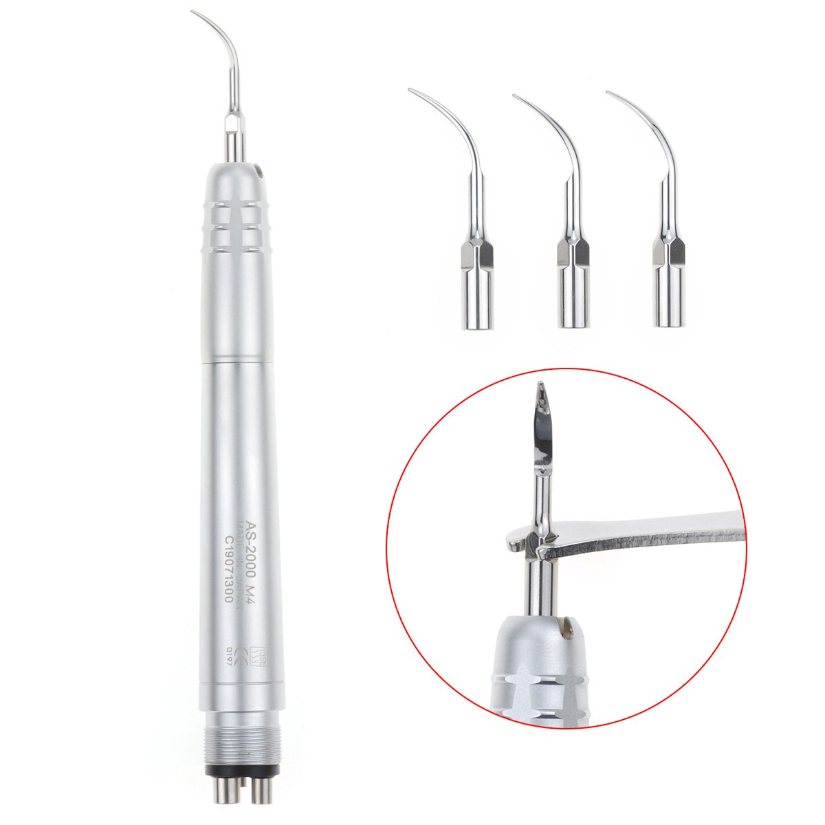 Dental High Low Speed Handpiece with Air Scaler Set (EX-203C+PANA-MAX+AS2000) US