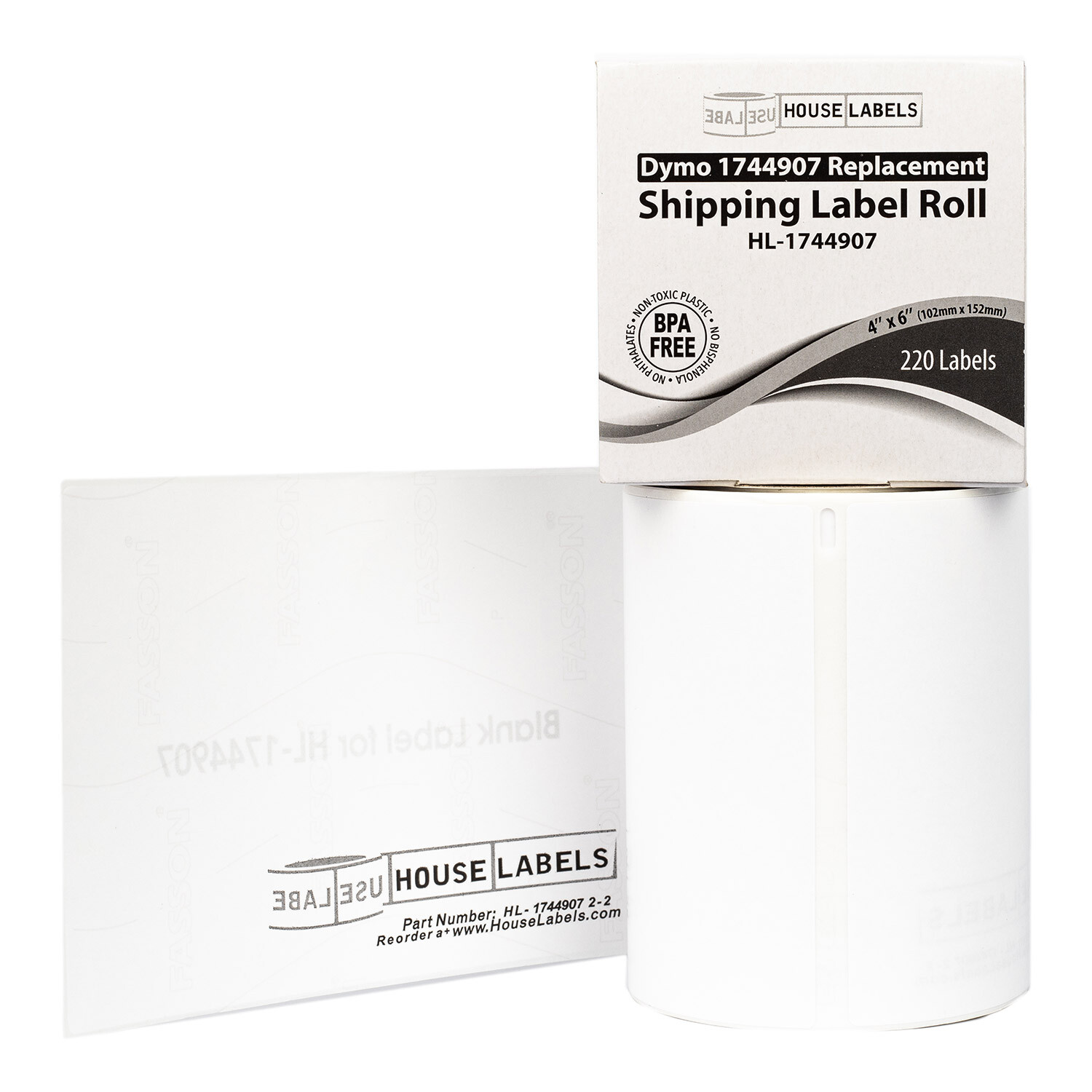 DYMO LW 1744907 4XL 4×6 4″x6″ – (1) to (80) Rolls Shipping Labels – FREE SHIP !