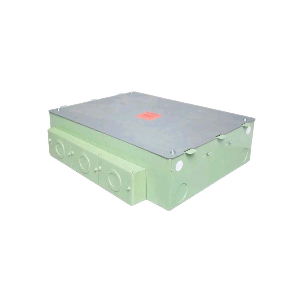 Wiremold Legrand EFB6S Evolution Series Floor Box, Steel, Recessed, White