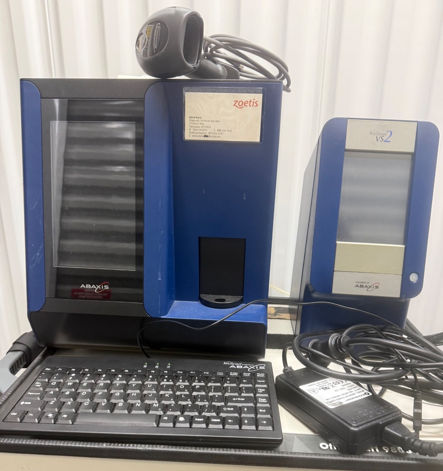 Abaxis Zoetis VETSCAN VS2 HM5 (2ND GEN) Veterinary Chemistry CBC Blood Machine