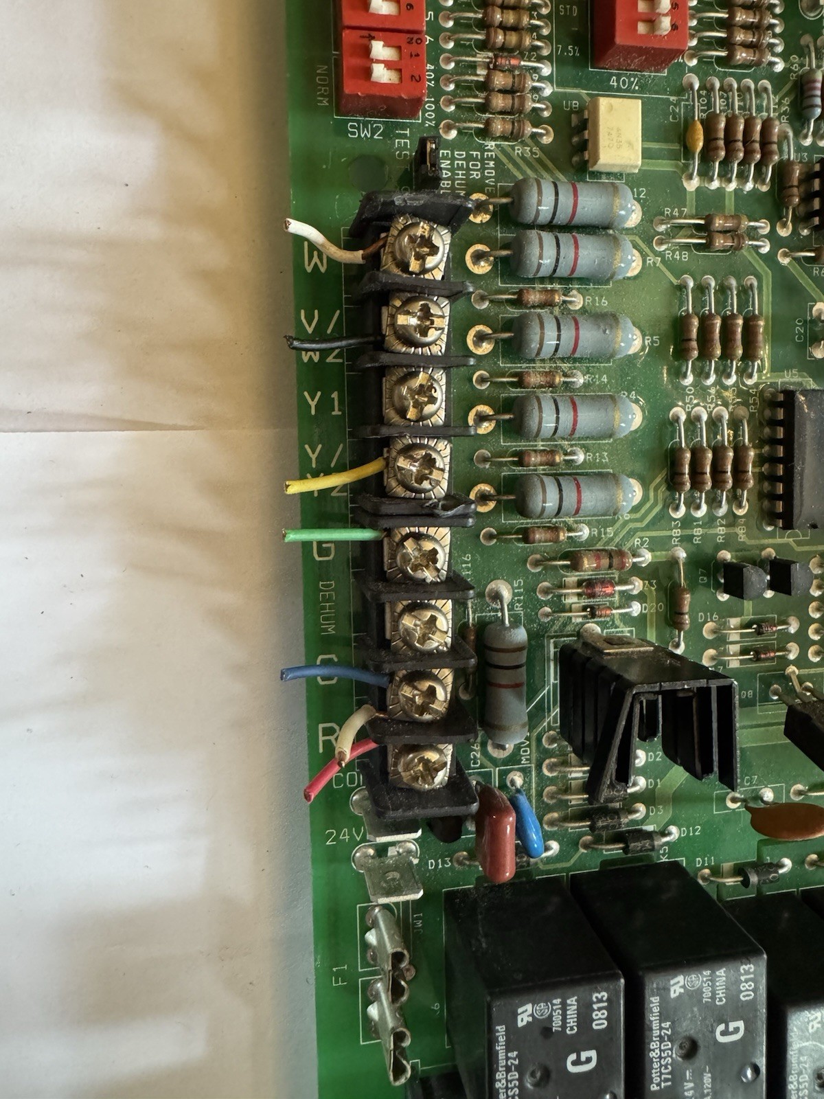 62-24174-02 Rheem Furnace Control Board Model 1137-1 Used