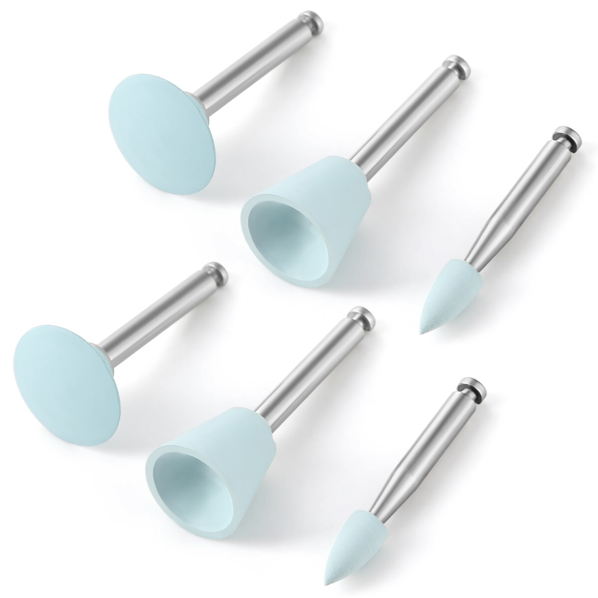 AZDENT kit de pulido de resina dental discos ruedas burs RA 2.35mm 12pcs/pack