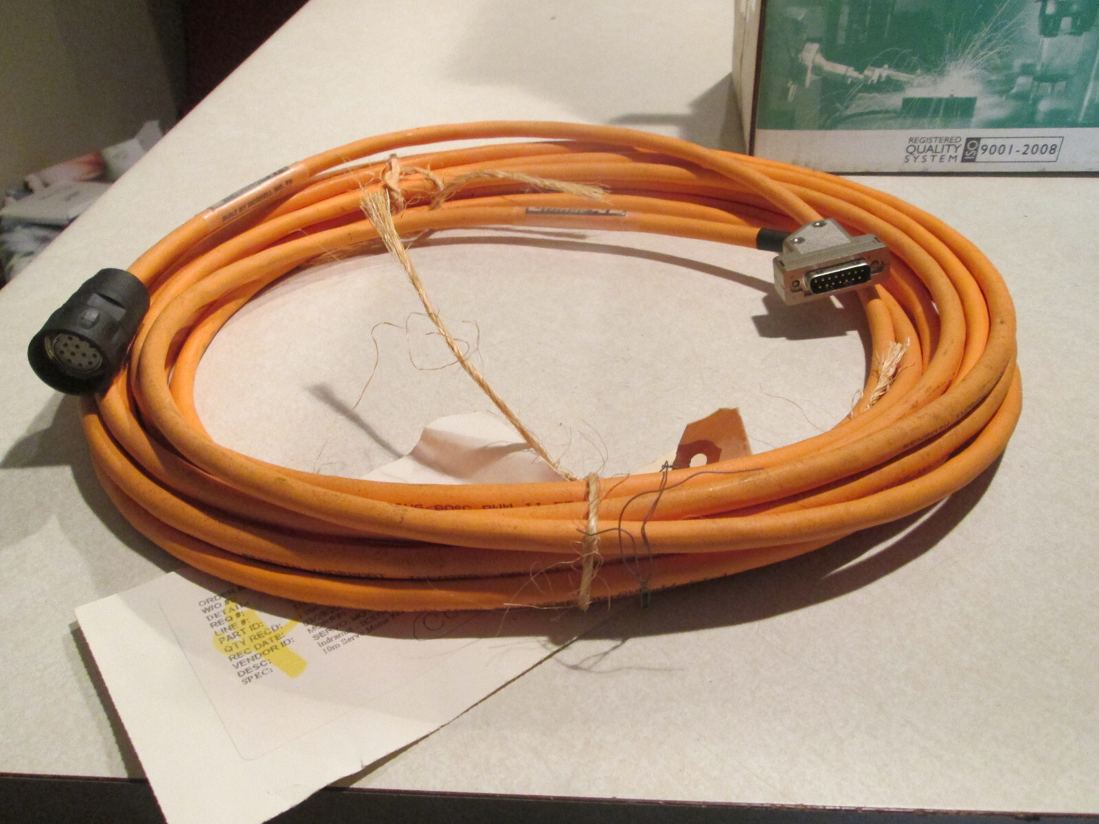 INDRAMAT IKS374-010.0 SERVO MOTOR FEEDBACK 10M **NEW**