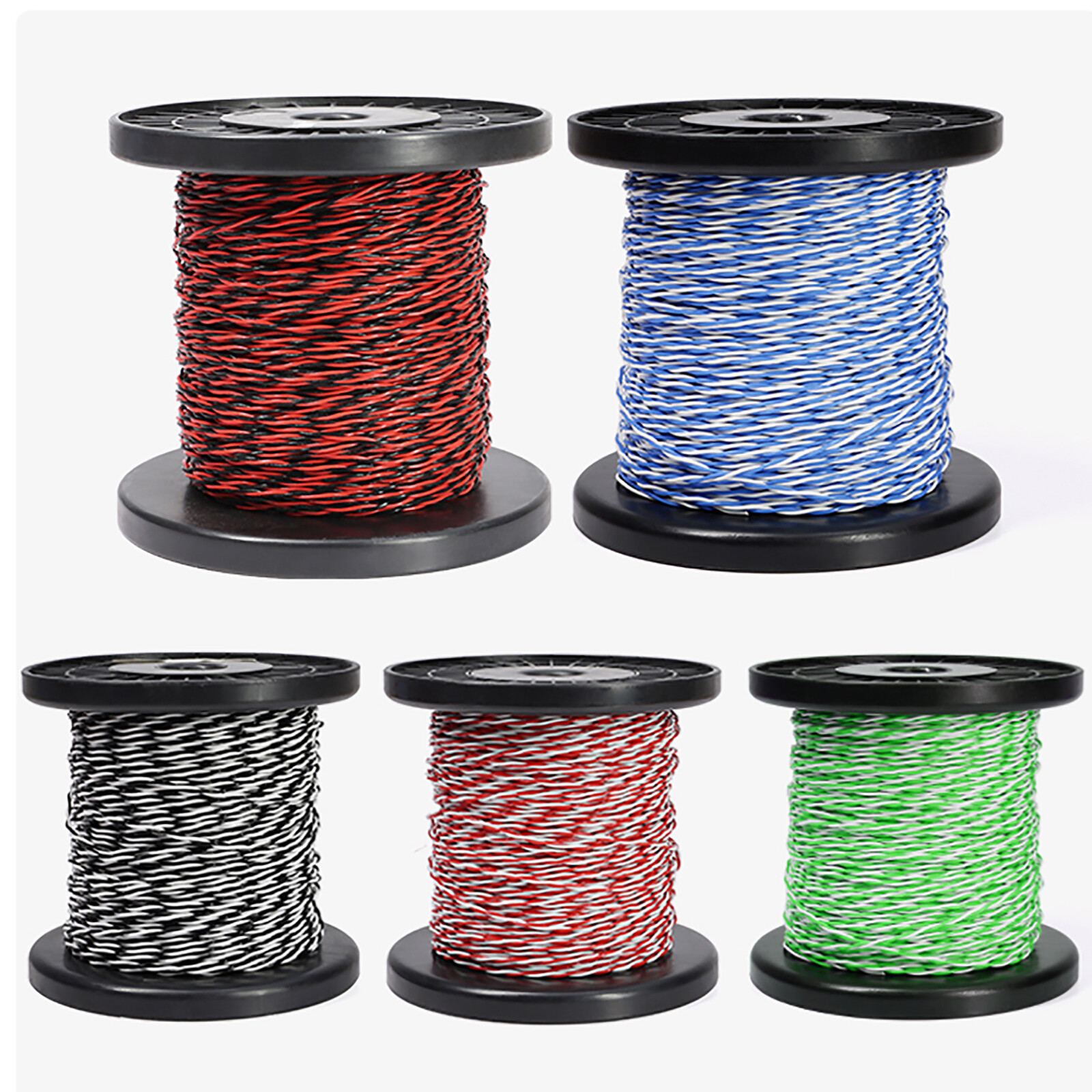 0.12-2.5mm² Wire Twisted Pairs 1-100 Metres Long PTFE hi-temp wire twisted pair