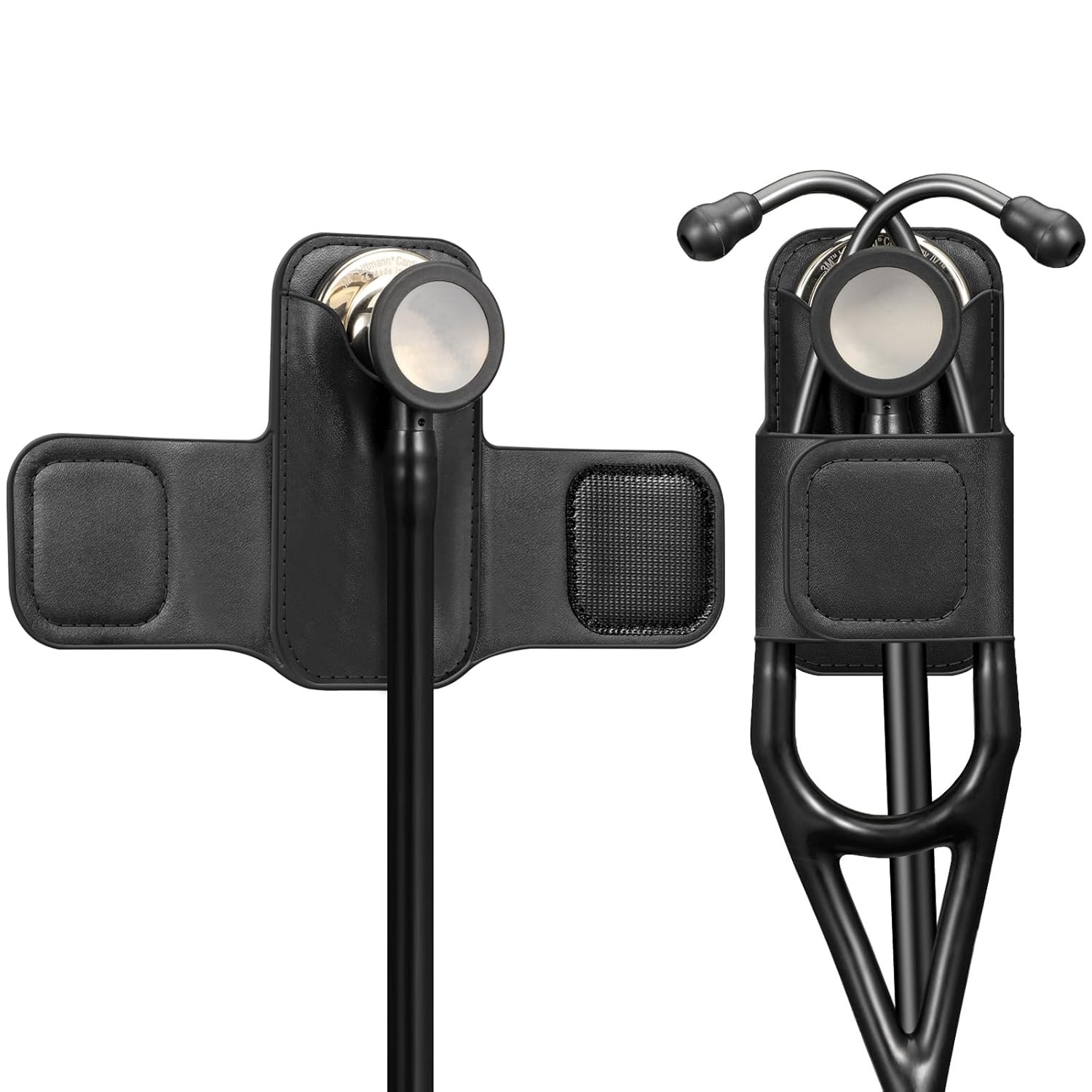 Portable Stethoscope Holder Clip, PU Leather Stethoscope Hip Holder Lightweight