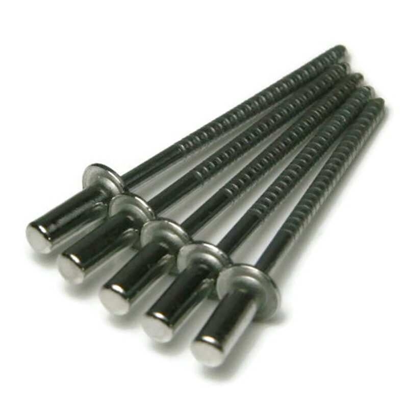Closed End Sealed Pop Rivets 3/16 Diameter #6CE Stainless Steel Blind Rivets
