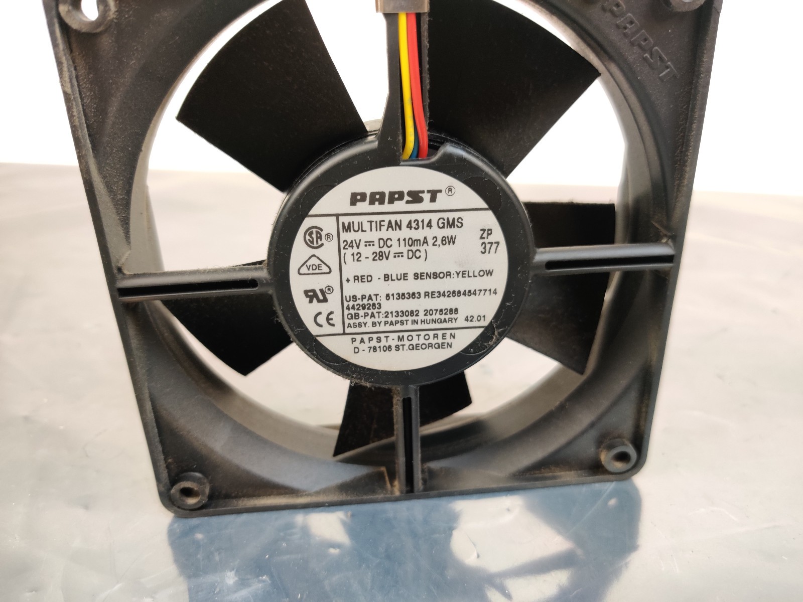 Hp Agilent 1100 Series HPLC G1311A Quaternary Pump Papst Fan Multifan 4314 GMS