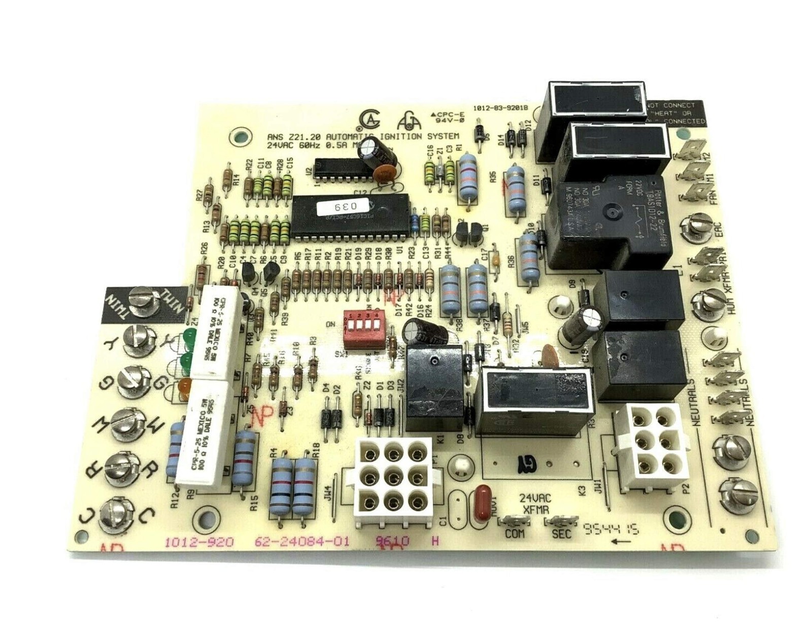 OEM Upgraded Rheem Ruud Weather King Corsaire Furnace Control Circuit Board