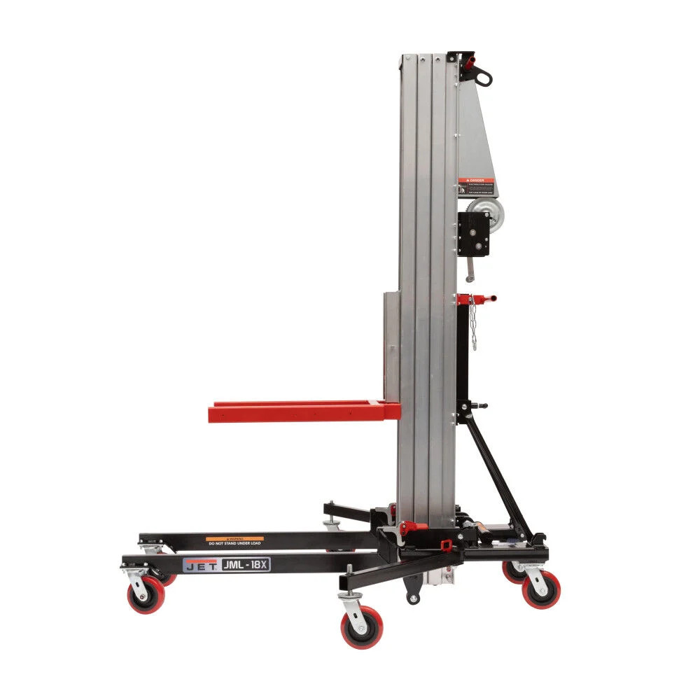 Jet Jml-18X Material Lift, 18 Ft. Lift Height, 650 Lb. Capacity