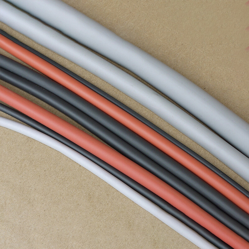 Heat Shrink Tubing Red Silicone Rubber 1.7:1 Ratio Soft Sleeving Dia 0.8mm-30mm