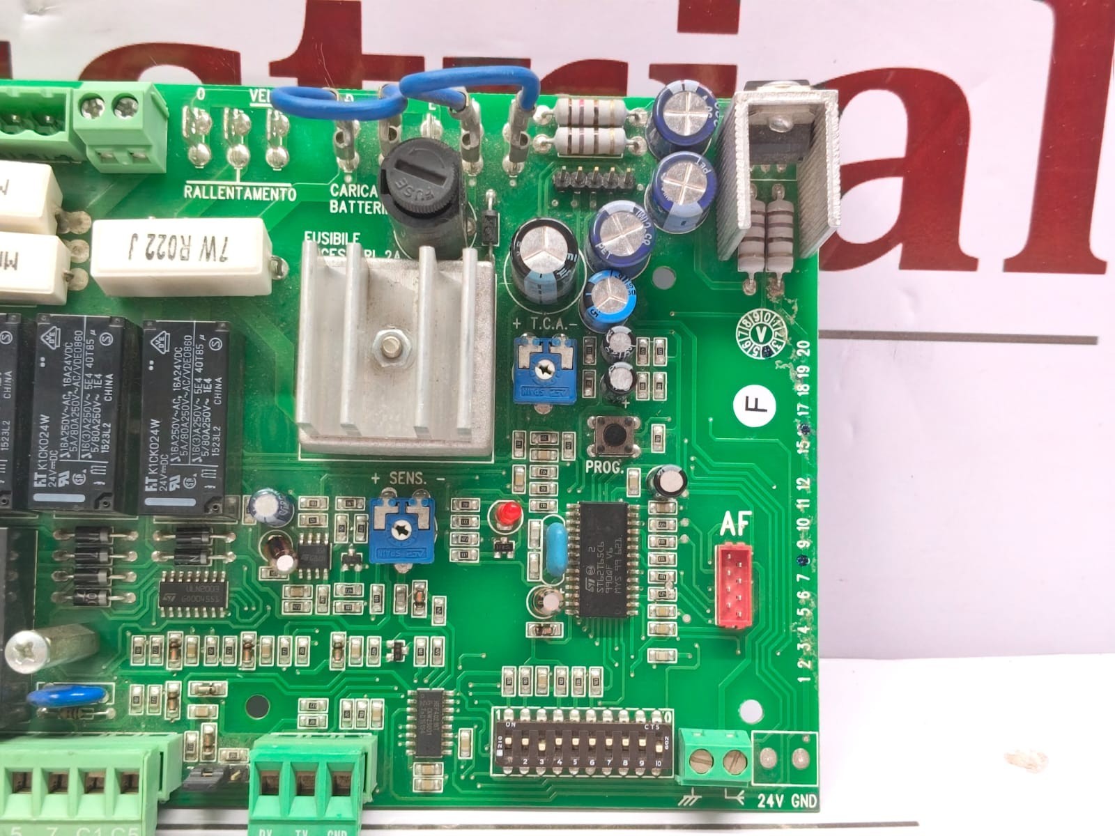CAME ZL37 Quadro Comando Control Board for GARD4000 / GARD6000 Gate Barriers NEW