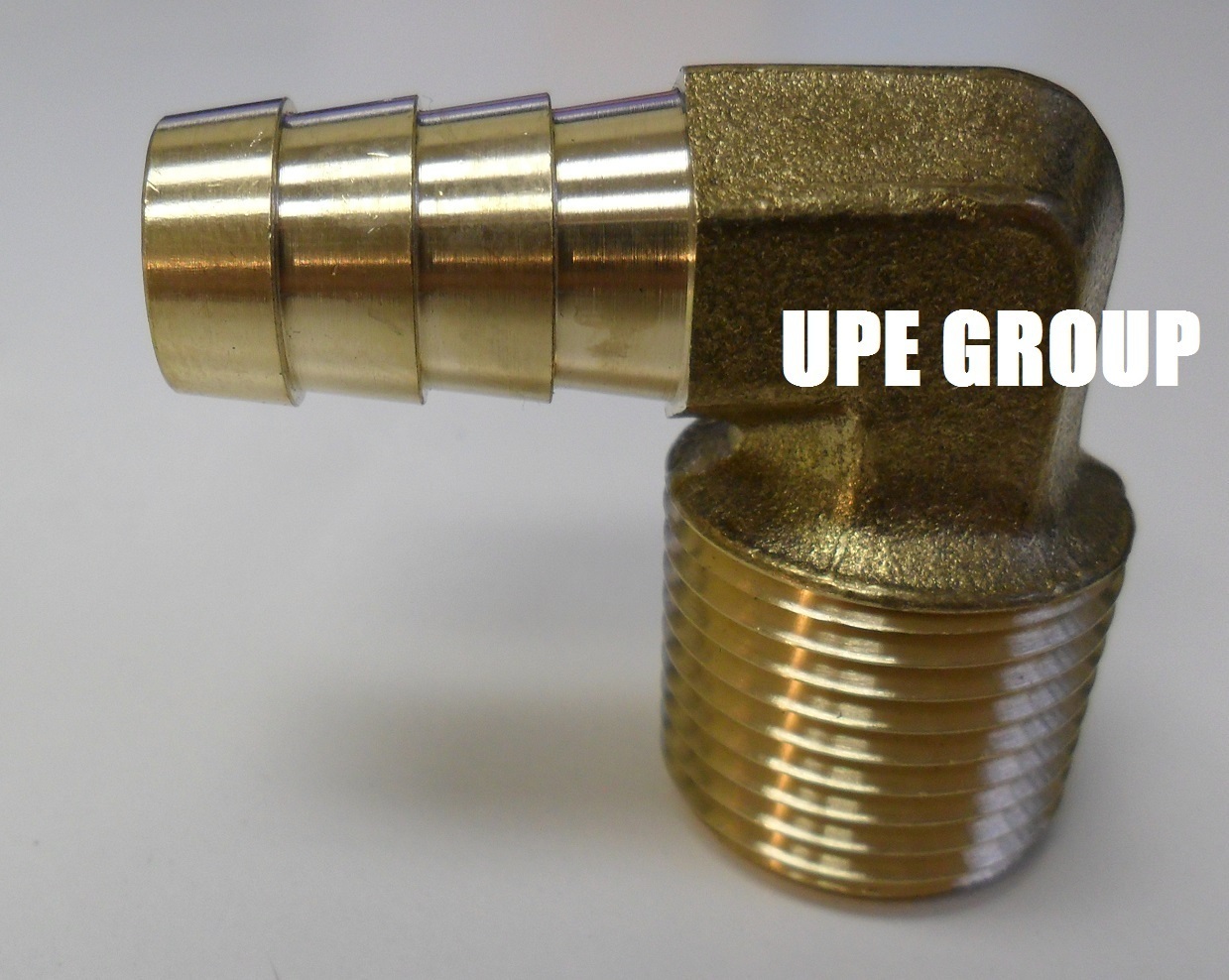 1/2 HOSE BARB ELBOW X 1/2 MALE NPT Brass Pipe Fitting Thread Gas Fuel Water Air