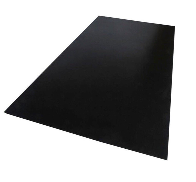 HDPE (High Density Polyethylene) Plastic Sheet 3/4″ x 24″ x 24″ Black Color
