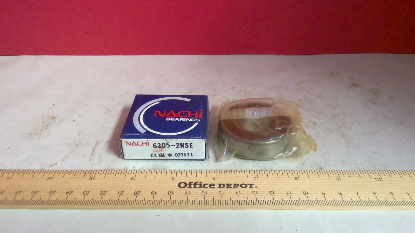 NACHI 6205-2NSE DS BEARING 25X52X15