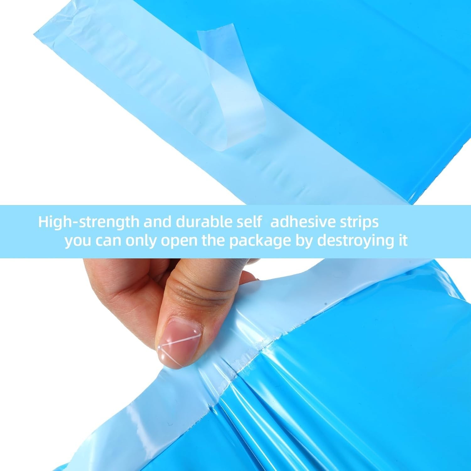 120 Mixed Color Shipping Bags – 4 Size Poly Mailer Set for E-Commerce and More