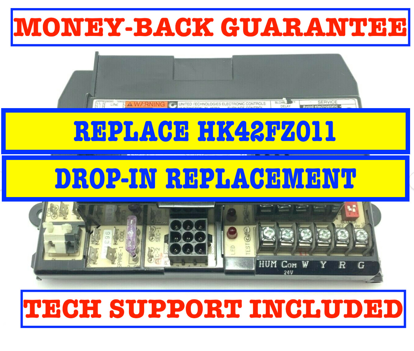TESTED & WORKING – HK42FZ011 Compatible Replacement Gas Furnace Control Board