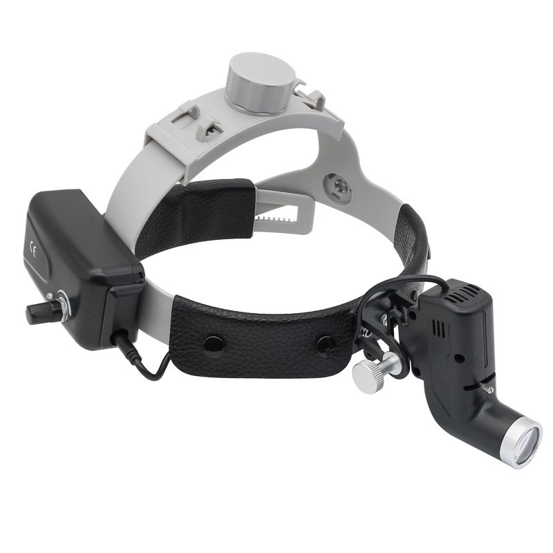 5W LED Dental Medical Head Light ENT Specific Black with Aluminum Box US STOCK