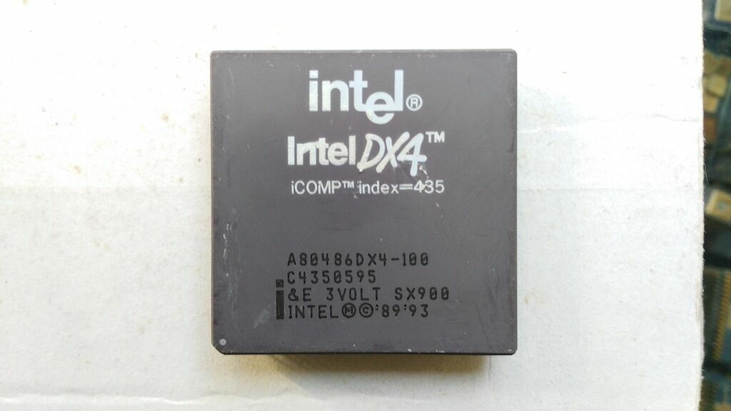 Intel A80486DX4-100 A80486DX4100 High-Performance 32-Bit MPU 100MHz x 1PC