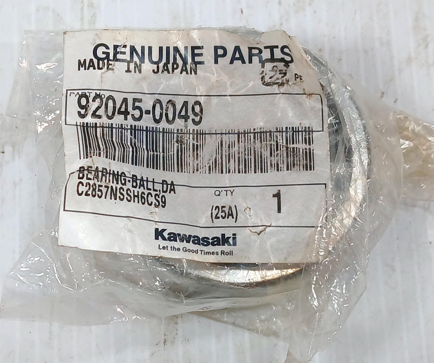 1 NEW KAWASAKI 92045-0049 OEM NINJA ZX TRANSMISSION BEARING NNB ***MAKE OFFER***