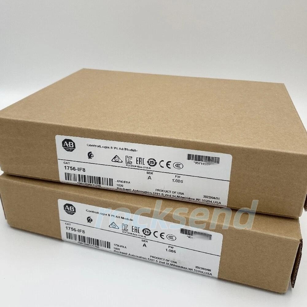 NEW Factory Sealed 1756IF8 1756-IF8 AB ControlLogix Point A/I Module US