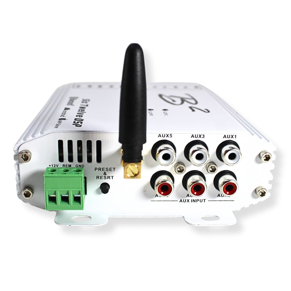B2 Audio White 4v 12 Channel DSP with Bluetooth iOS/Android App 96 KHz – 32 Bit
