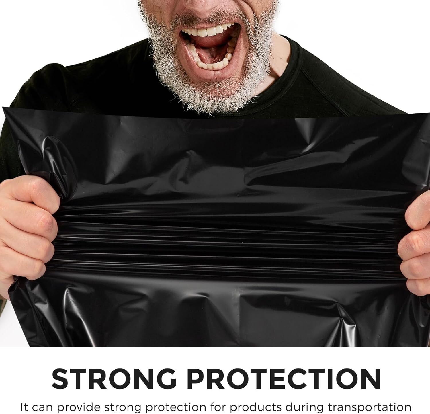 Jiaro Pack Poly Mailers Small Shipping Bags Envelopes 10×13″ 100 Pack Black