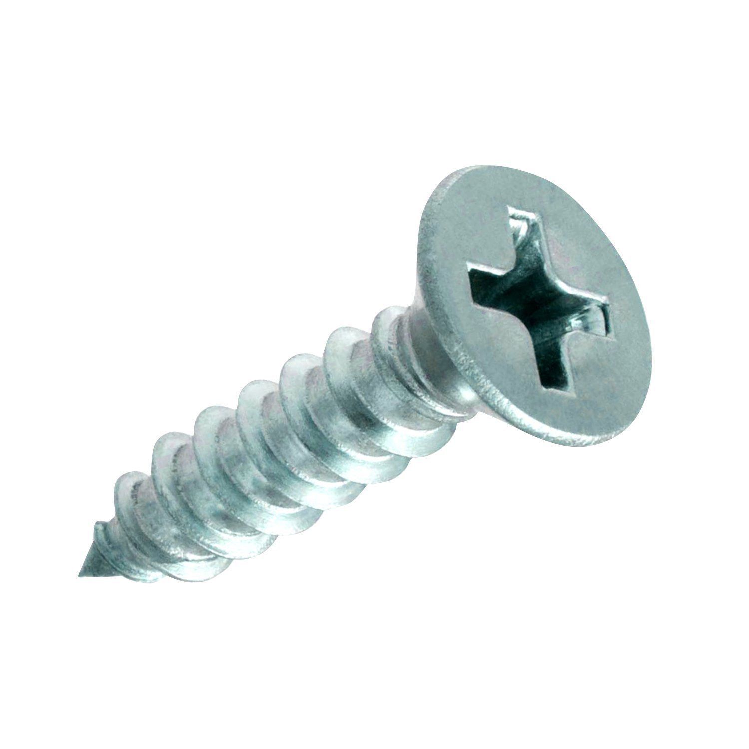 Phillips Flat Head #6 x 1/2″, 5/8″ or 3/4″ Wood particle board MDF screws Zinc