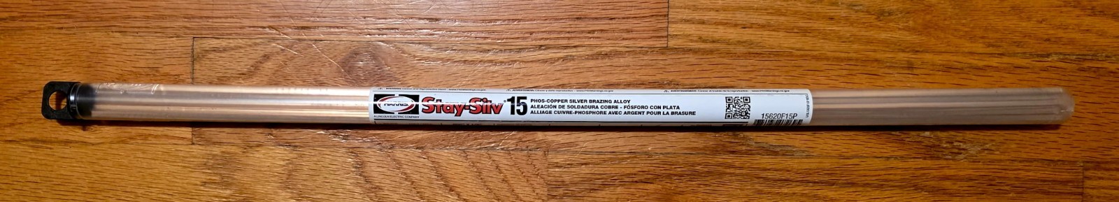 Harris Stay Silv 15 15% Silver Brazing Alloy Rods 1LB 28 Rods NEW IN TUBE