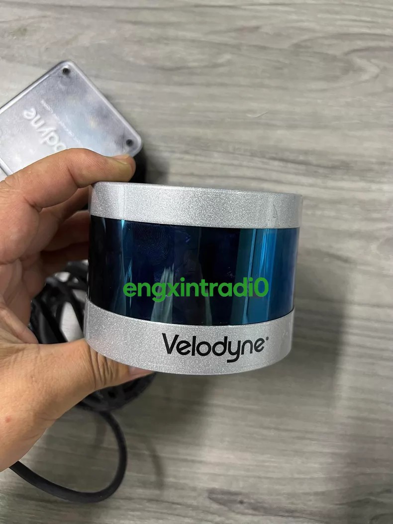 Used Velodyne VLP-16 Puck 3D LiDAR Sensor 16CH 100m 360° w/ HD Interface Box#HL