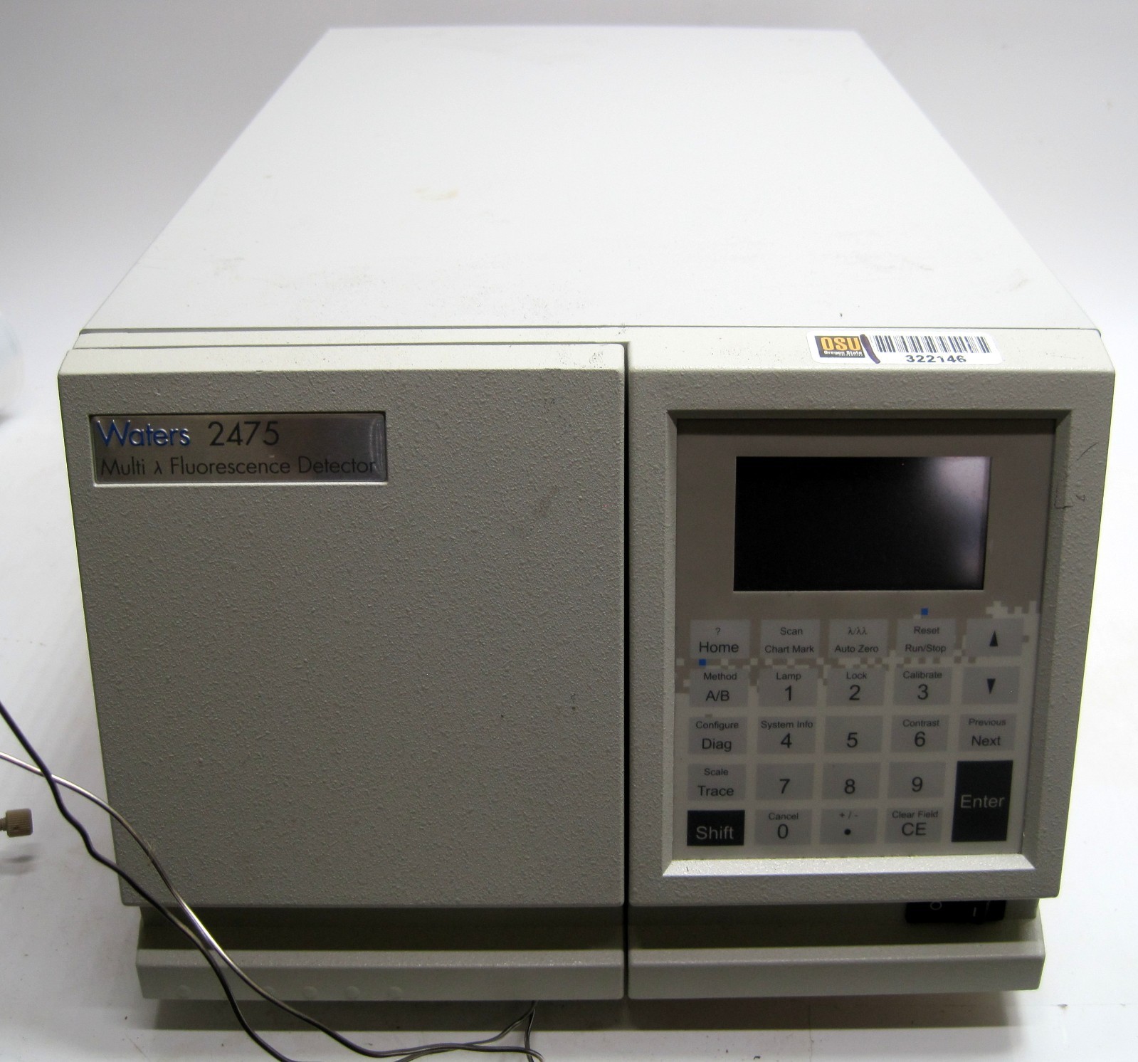 WATERS 2475 TUNABLE SINGLE OR MULTI-CHANNEL WAVELENGTH FLUORESCENCE DETECTOR