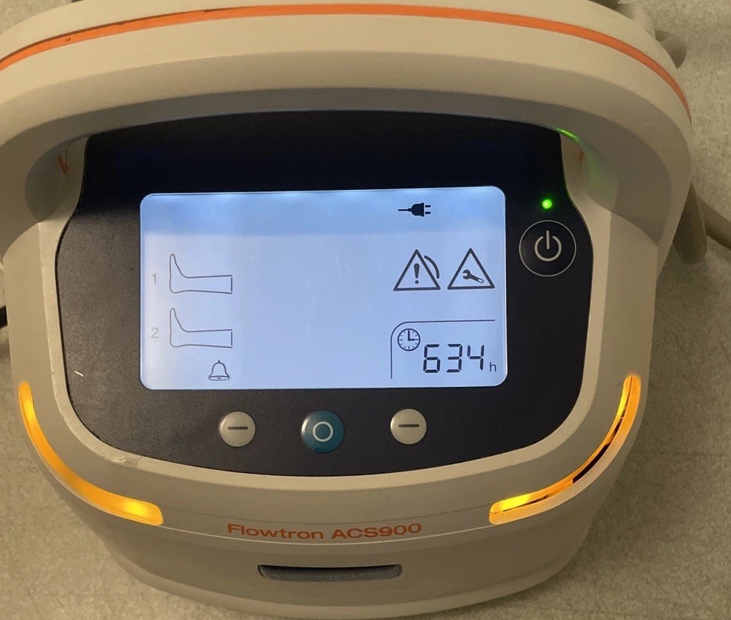 Arjohuntleigh Flowtron ACS900 Continuous Sequential DVT Pump – Parts or Repair