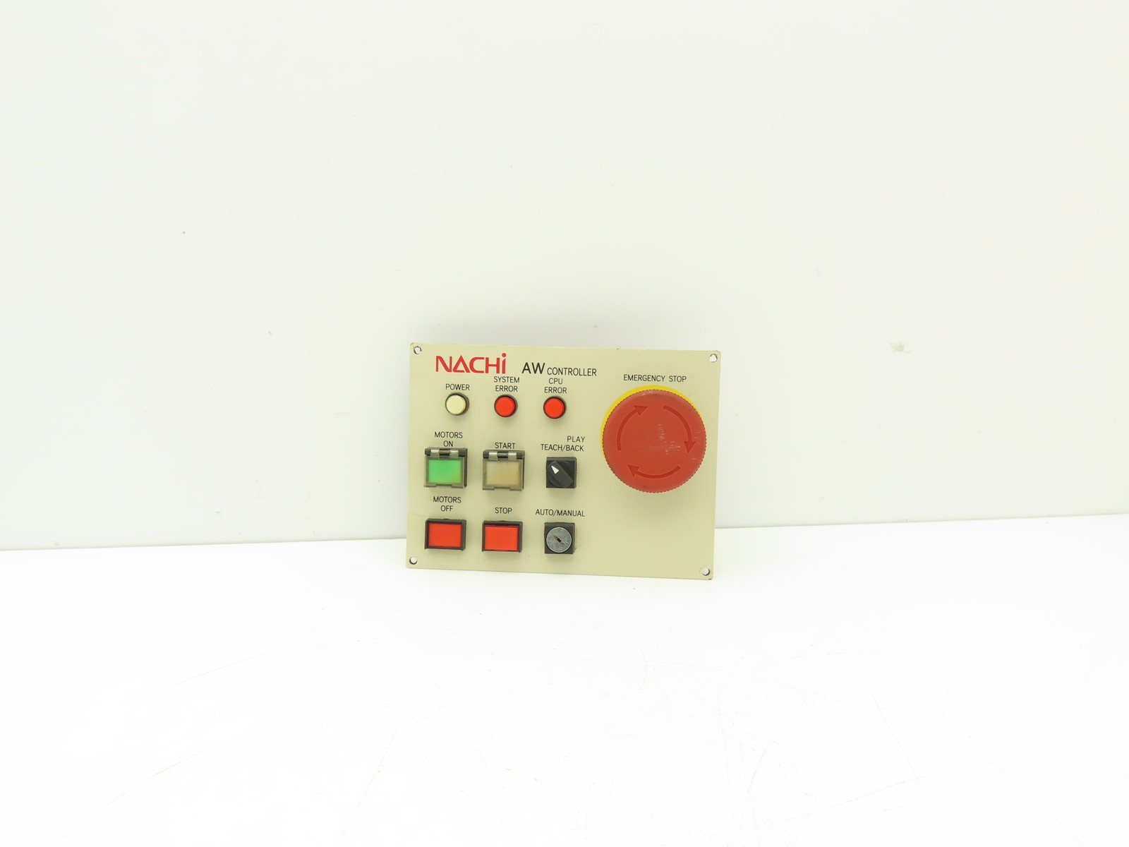 Nachi OP70 AW Controller HMI Control Panel Interface *NO KEY