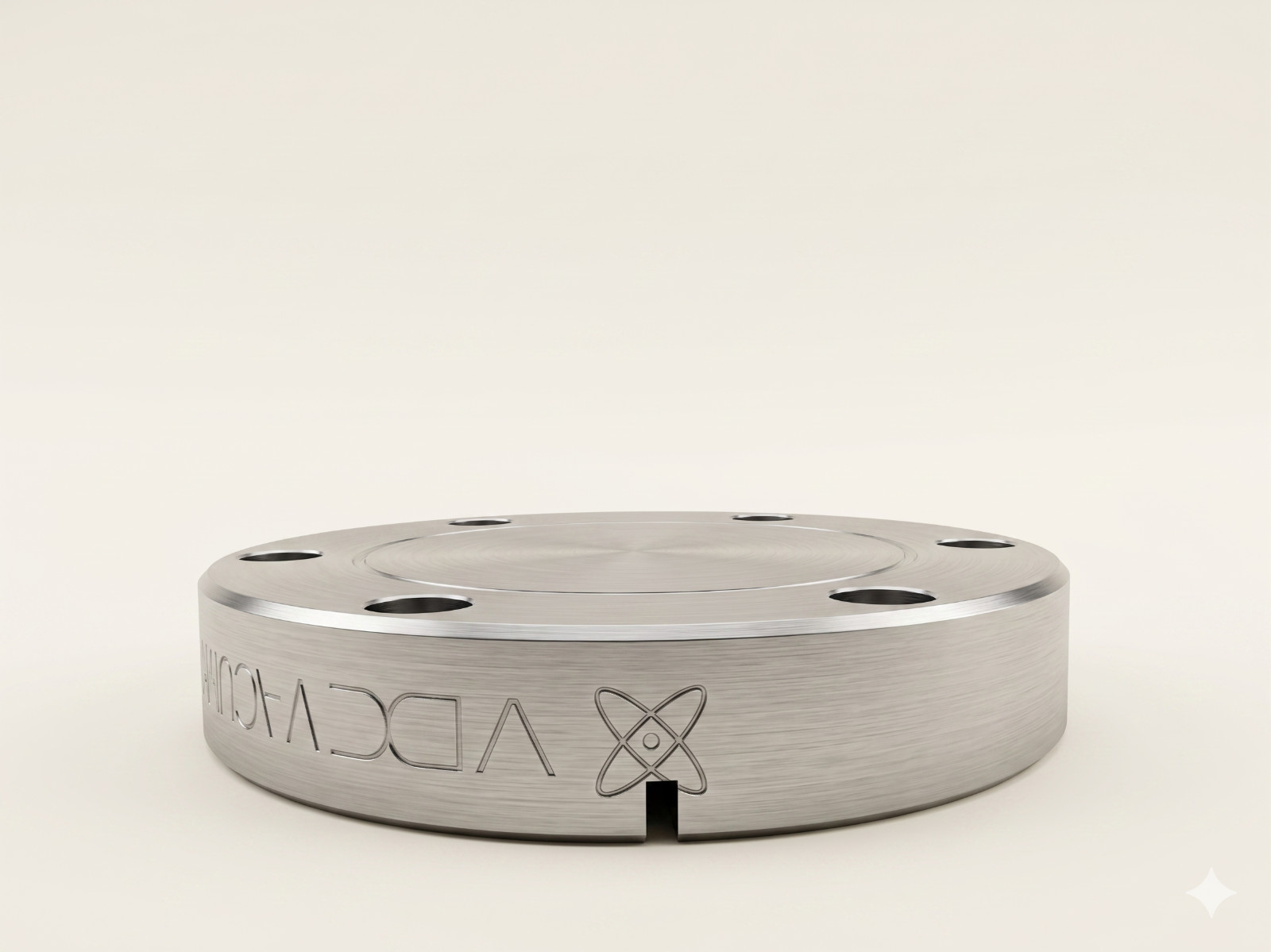 UHV | DN40-BLANK | BLANK FLANGE | 304SS | 2.75″ CF | CONFLAT