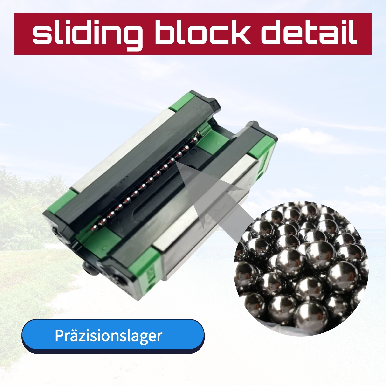 2PCS HGR15/HGR20/25 15mm 20mm Linear Rail Guide+4PCS HGH15CA / HGH20CA Block CNC