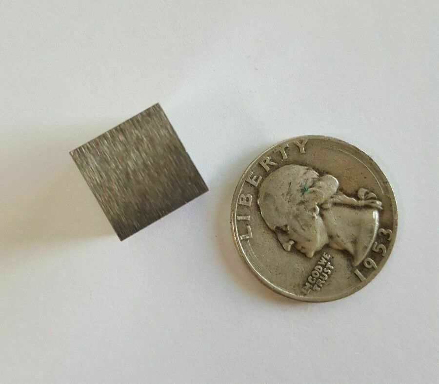 Tungsten Cube 1/2 Inch x 1/2 Inch x 1/2 Inch 99.95% Pure Tungsten Wolfram (W)