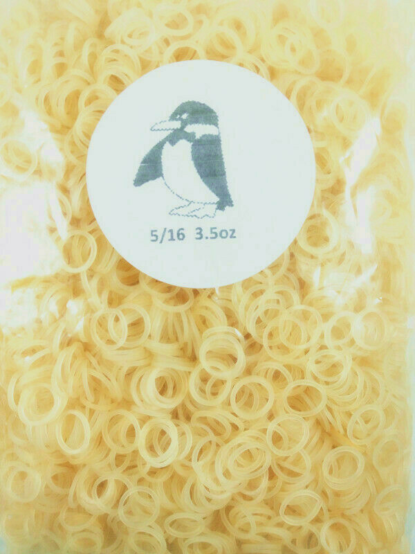 5000Pcs Dental Orthodontic Rubber Bands Elastics Ligature Ties 2.5/3.5/4.5/6.5OZ